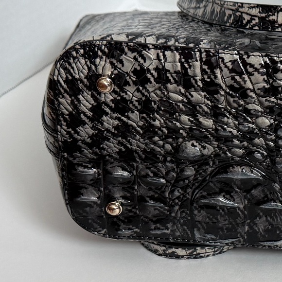 Brahmin - Medium Asher - Houndstooth Ombre Melbourne - Excellent Condition - Picture 6 of 15